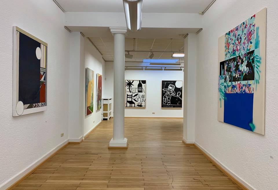 Ausstellung in der Galerie Neuheisel, Saarbrücken, Januar/Februar 2019