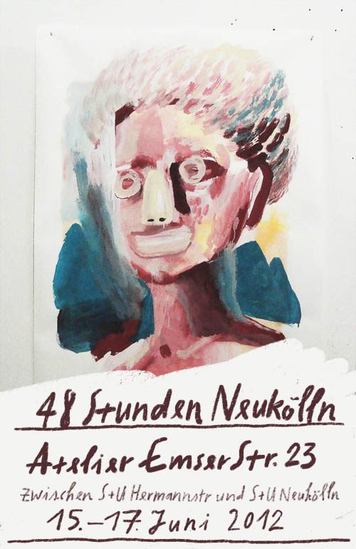 Portrait zur Ausstellung: 48 Stunden Neukölln - offenes Atelier - Berlin 