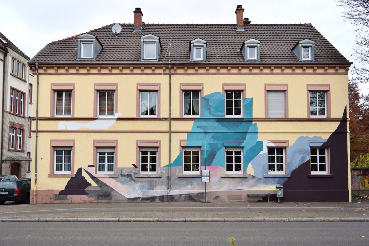 Wandbild in Offenburg
