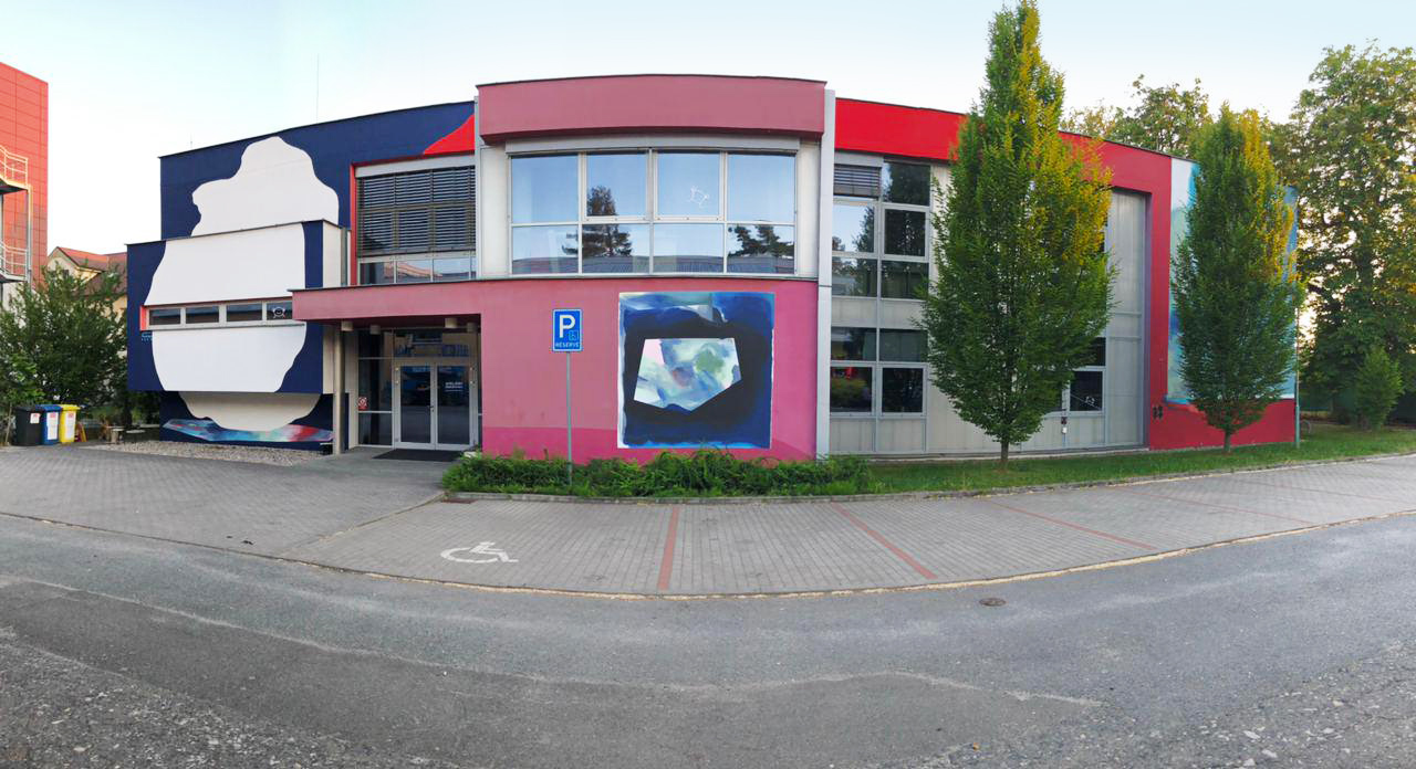 Mural for Nerudovka school, Pilsen